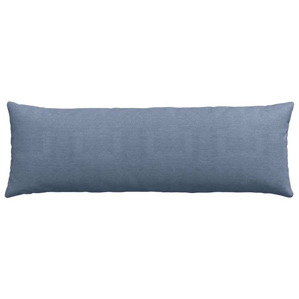 Cuscini da Divano 2 pcs Blu 120 x 40 cm Tessuto in Cords | homemem39