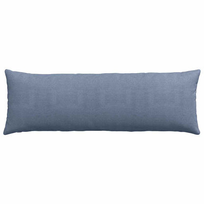 Cuscini da Divano 2 pcs Blu 120 x 40 cm Tessuto in Cords | homemem39