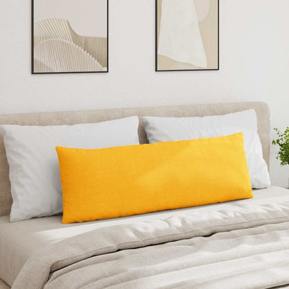 Cuscini da Divano 2 pcs Giallo Chiaro 120 x 40 cm | homemem39