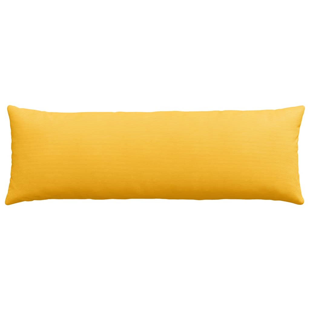 Cuscini da Divano 2 pcs Giallo Chiaro 120 x 40 cm | homemem39