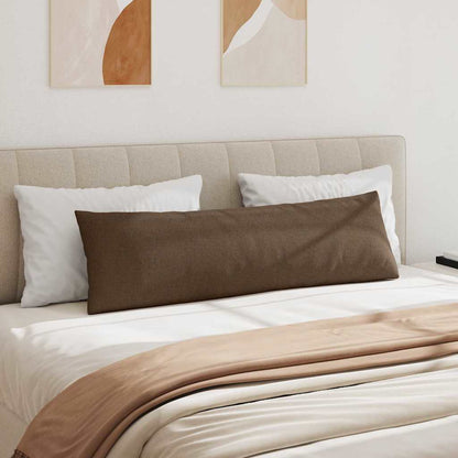 Cuscini da Divano 2 pcs Marrone 145 x 40 cm Tessuto | homemem39