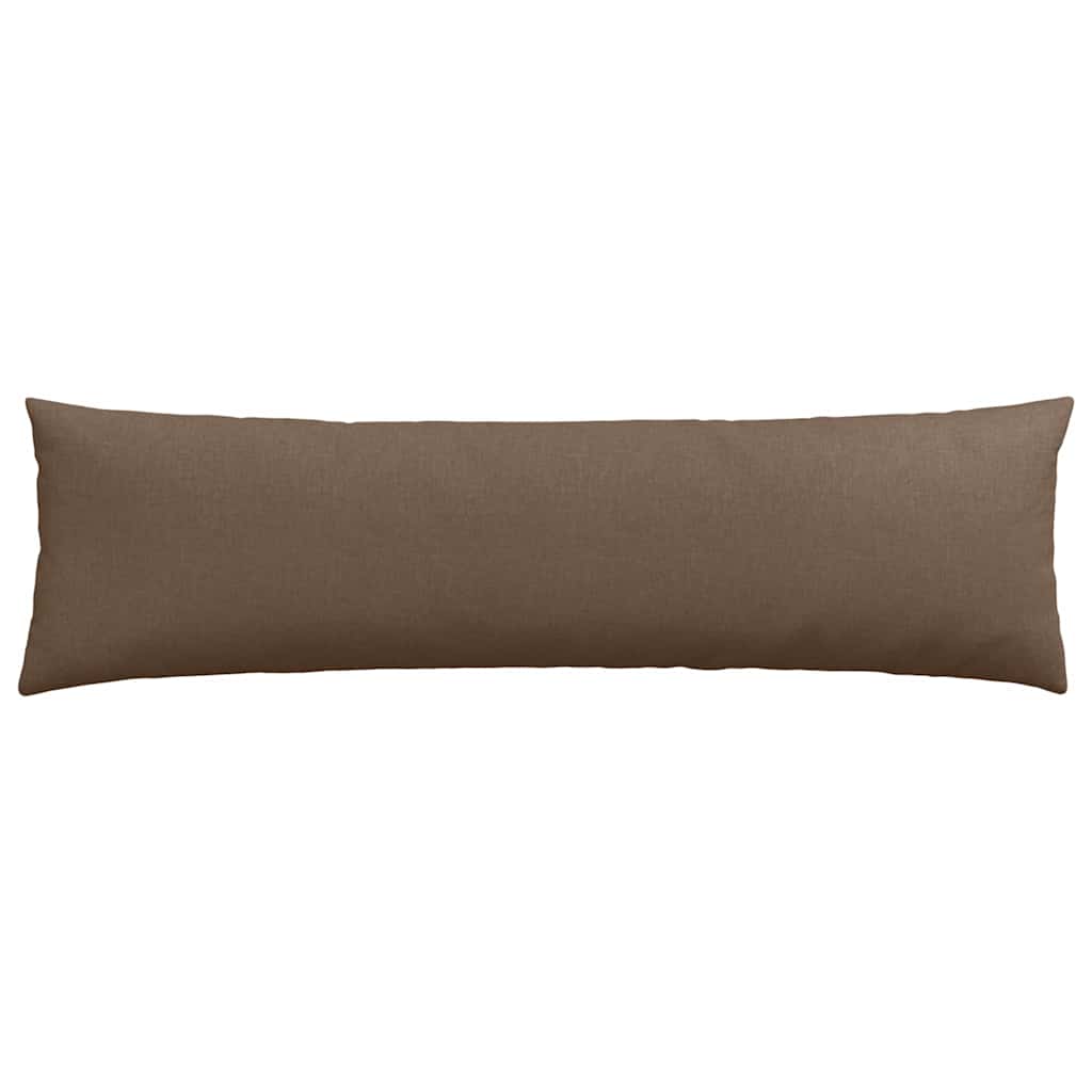 Cuscini da Divano 2 pcs Marrone 145 x 40 cm Tessuto | homemem39