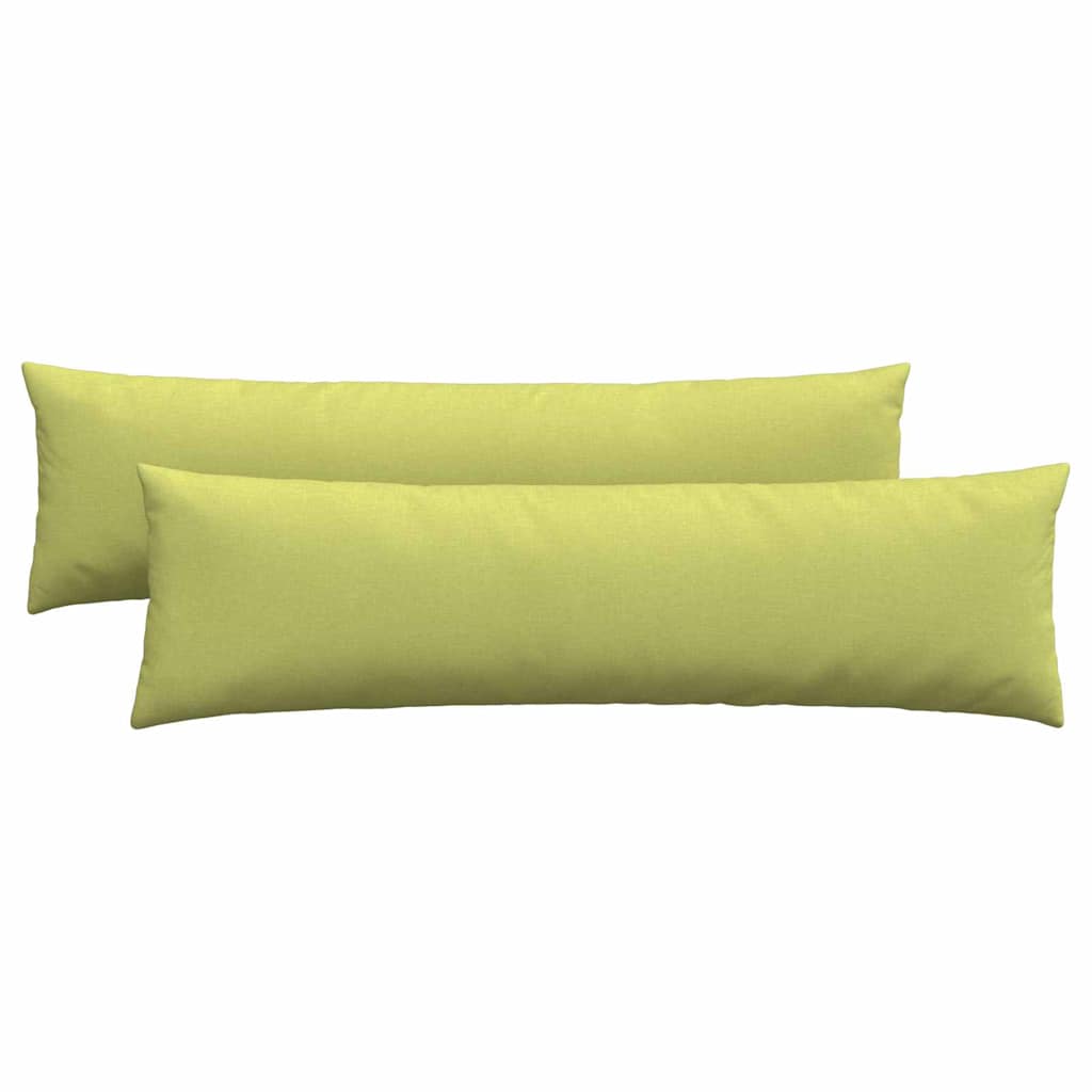 Cuscini da Divano 2 pcs Verde chiaro 145 x 40 cm Tessuto | homemem39