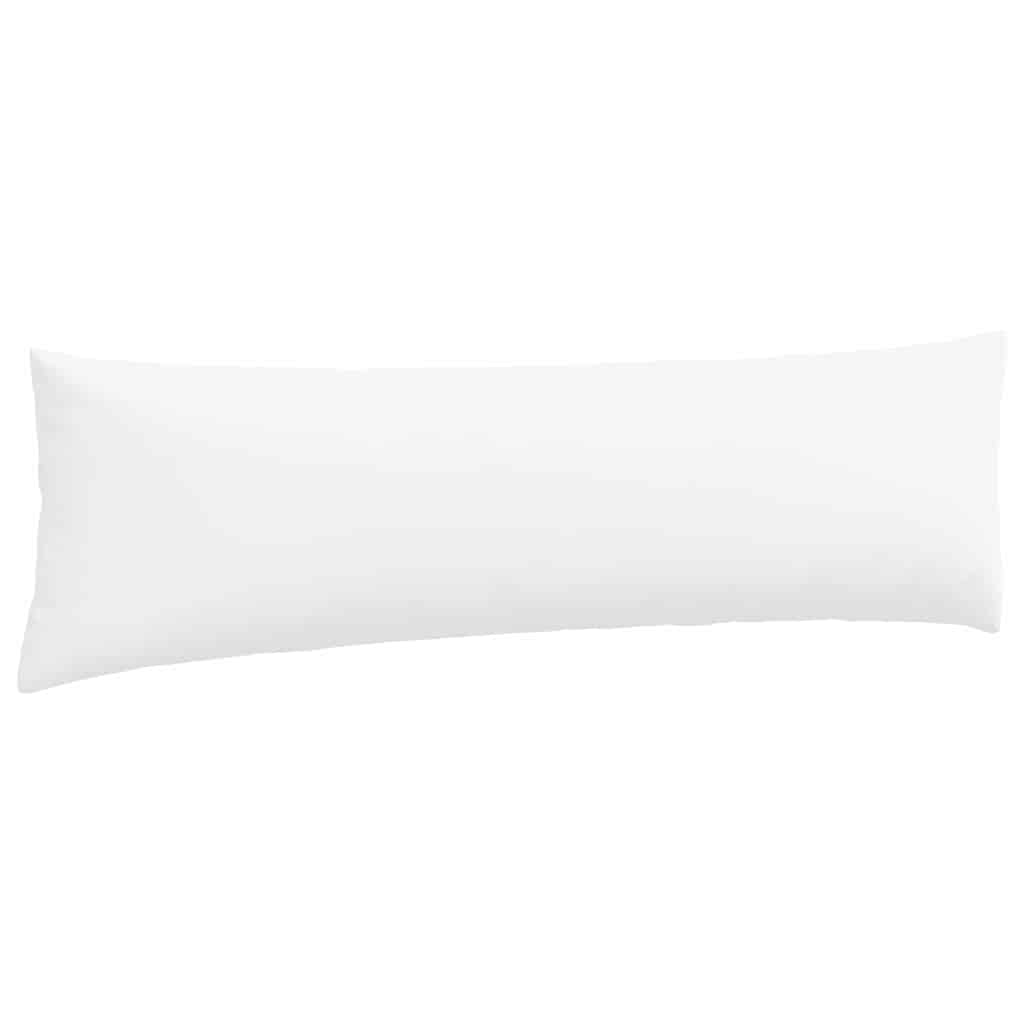 Cuscini da Divano 2 pcs Bianco 145 x 40 cm Tessuto | homemem39