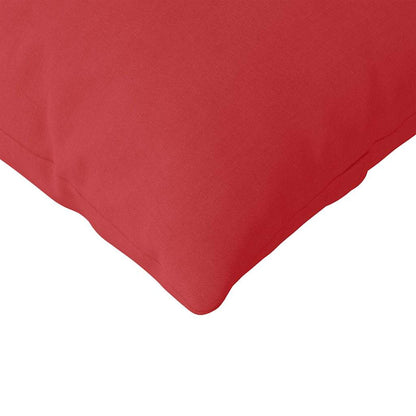 Cuscini da Divano 2 pcs Rosso 145 x 40 cm Tessuto