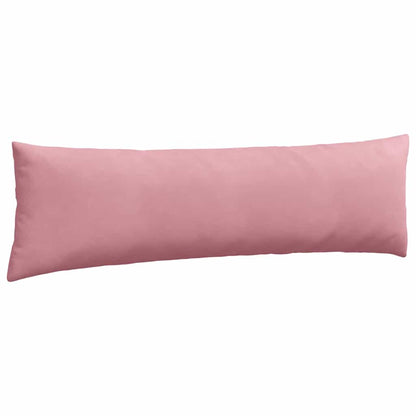 Cuscini da Divano 2 pcs Rosa 145 x 40 cm Tessuto in Cords