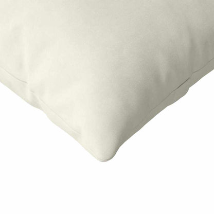 Cuscini da Divano 2 pcs Crema 145 x 40 cm Tessuto in Cords | homemem39
