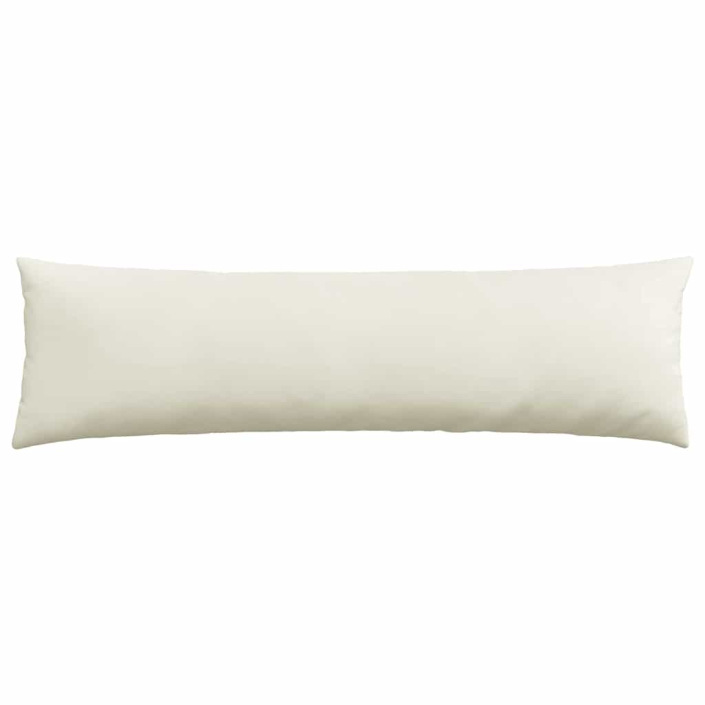 Cuscini da Divano 2 pcs Crema 145 x 40 cm Tessuto in Cords | homemem39