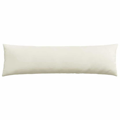 Cuscini da Divano 2 pcs Crema 145 x 40 cm Tessuto in Cords | homemem39
