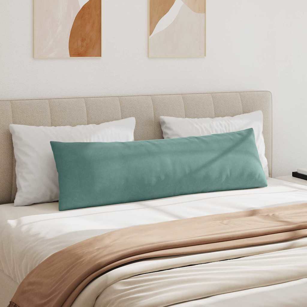 Cuscini da Divano 2 pcs Verde Mare 145 x 40 cm Tessuto in Cords | homemem39