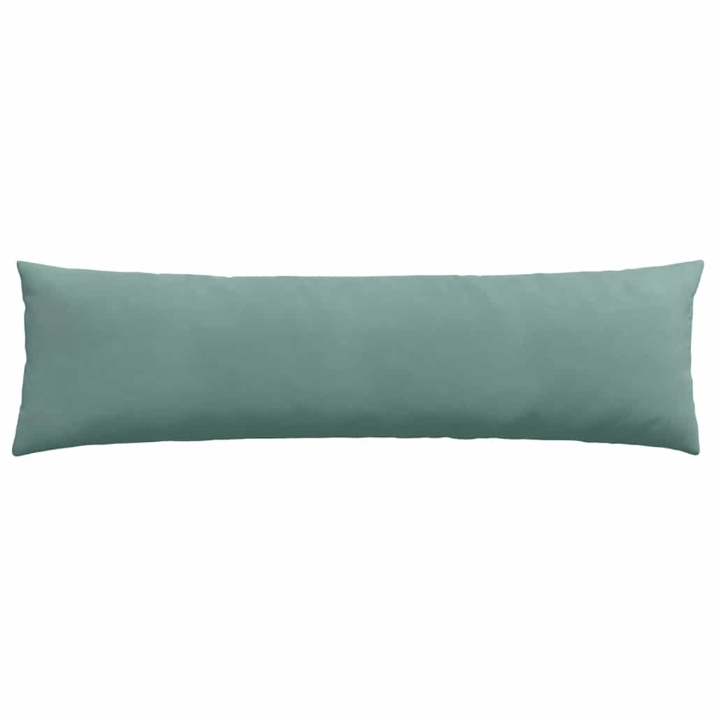 Cuscini da Divano 2 pcs Verde Mare 145 x 40 cm Tessuto in Cords | homemem39