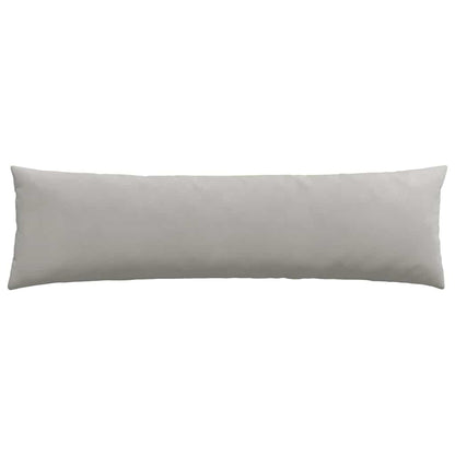 Cuscini da Divano 2 pcs Grigio chiaro 145 x 40 cm Tessuto | homemem39