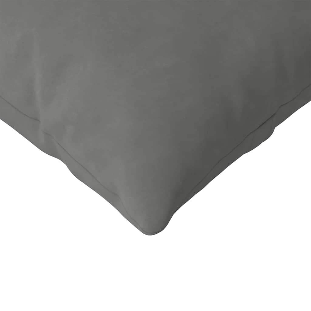 Cuscini da Divano 2 pcs Grigio scuro 145 x 40 cm Tessuto | homemem39