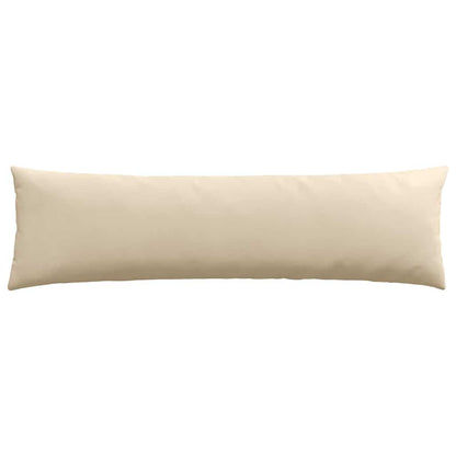 Cuscini da Divano 2 pcs Crema 145 x 40 cm Tessuto | homemem39