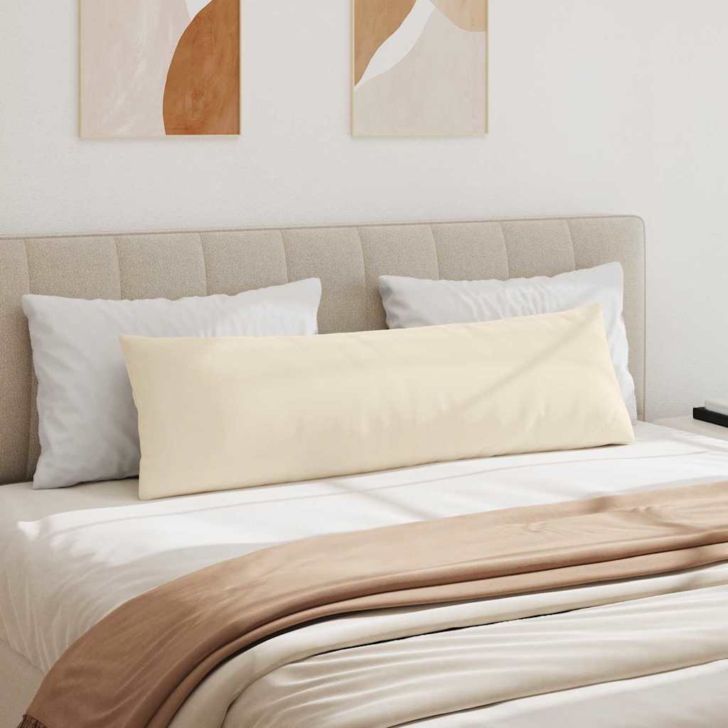 Cuscini da Divano 2 pcs Beige 145 x 40 cm Tessuto | homemem39