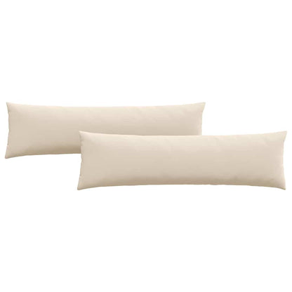 Cuscini da Divano 2 pcs Beige 145 x 40 cm Tessuto | homemem39