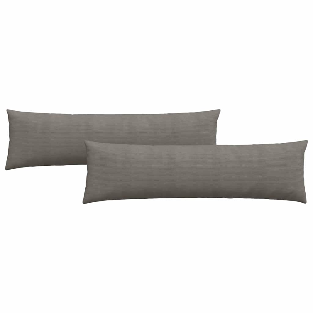 Cuscini da Divano 2 pcs Grigio chiaro 145 x 40 cm | homemem39