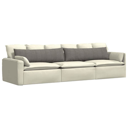 Cuscini da Divano 2 pcs Grigio chiaro 145 x 40 cm | homemem39
