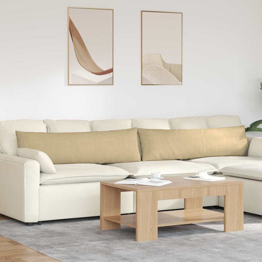 Cuscini da Divano 2 pcs Grigio Verde 145 x 40 cm | homemem39