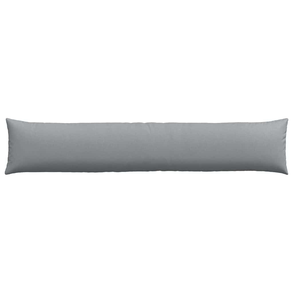 Cuscini da Divano 2 pcs Grigio chiaro 200 x 40 cm Tessuto | homemem39