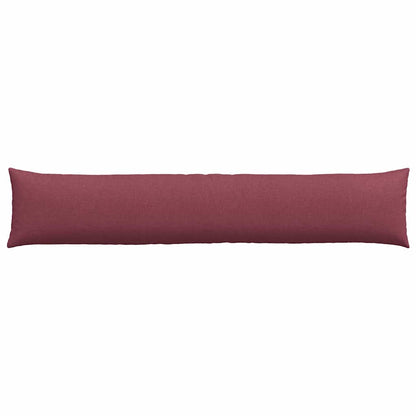 Cuscini da Divano 2 pcs Rosso Vino 200 x 40 cm Tessuto | homemem39
