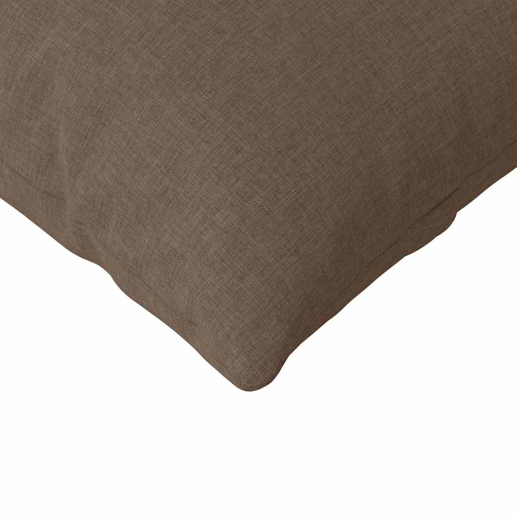 Cuscini da Divano 2 pcs Marrone 200 x 40 cm Tessuto | homemem39