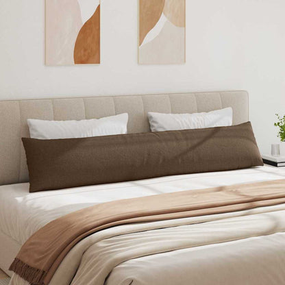 Cuscini da Divano 2 pcs Marrone 200 x 40 cm Tessuto | homemem39