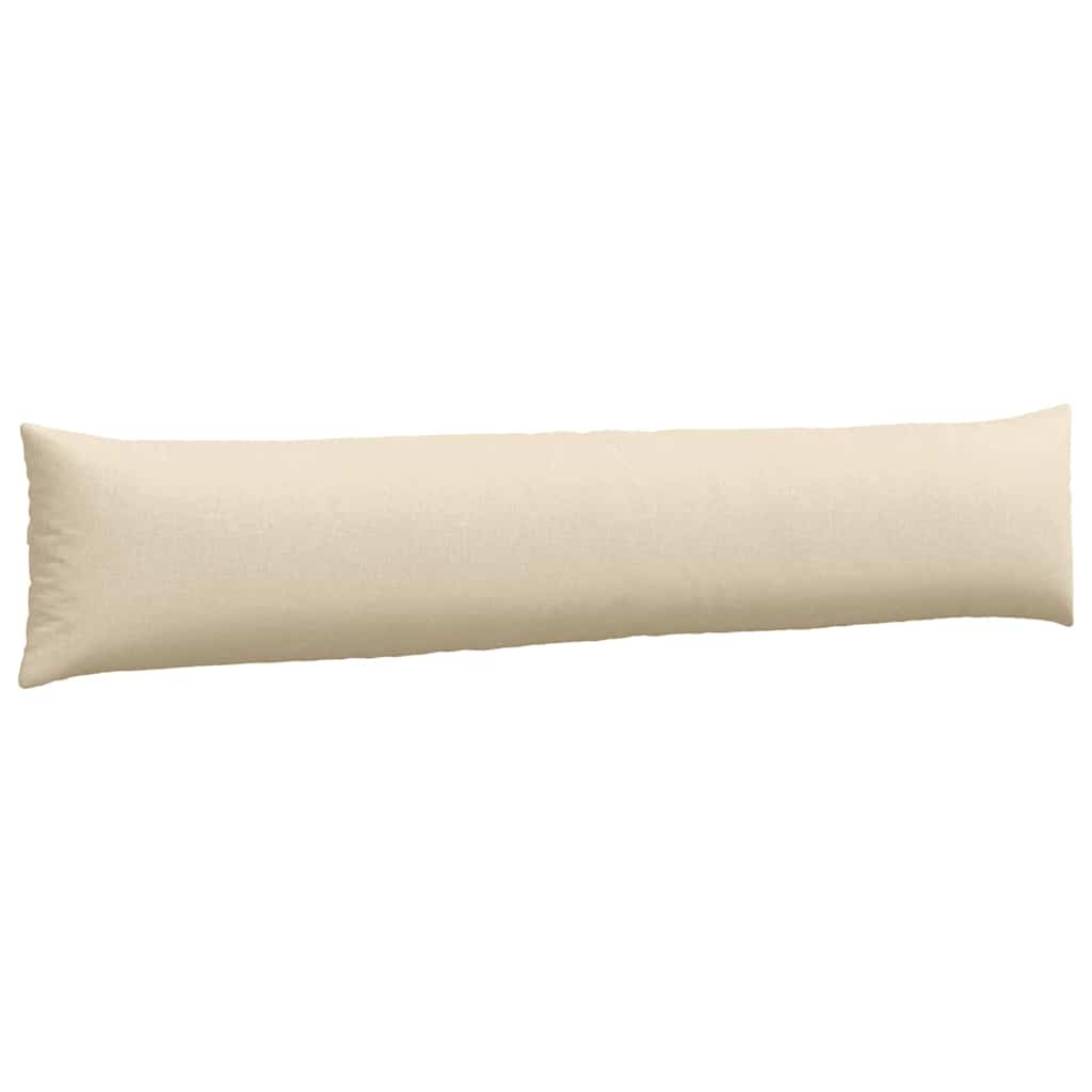 Cuscini da Divano 2 pcs Crema 200 x 40 cm Tessuto | homemem39