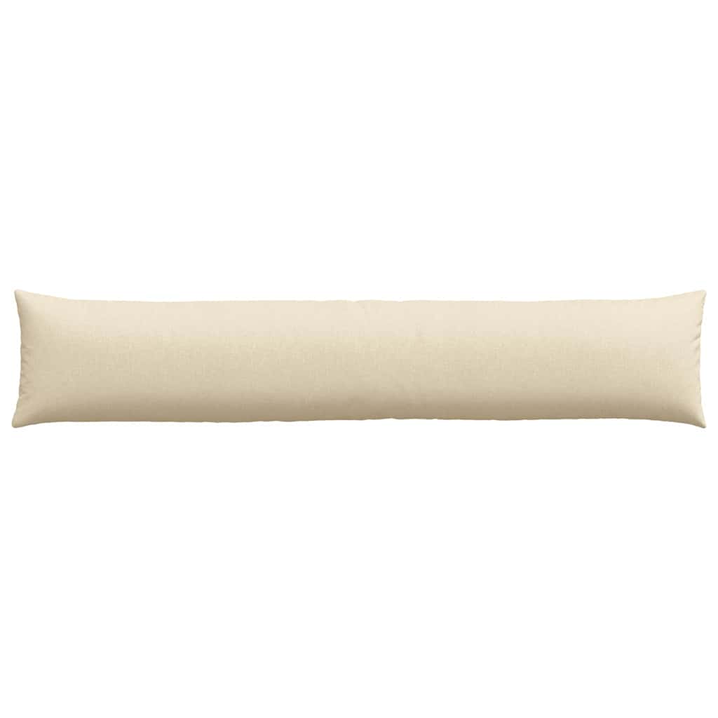 Cuscini da Divano 2 pcs Crema 200 x 40 cm Tessuto | homemem39