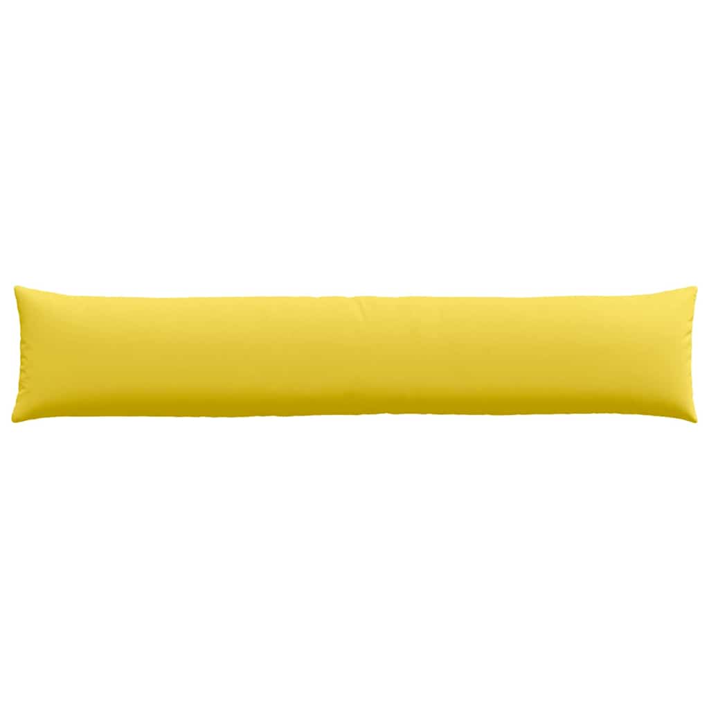 Cuscini da Divano 2 pcs Giallo Chiaro 200 x 40 cm Tessuto | homemem39