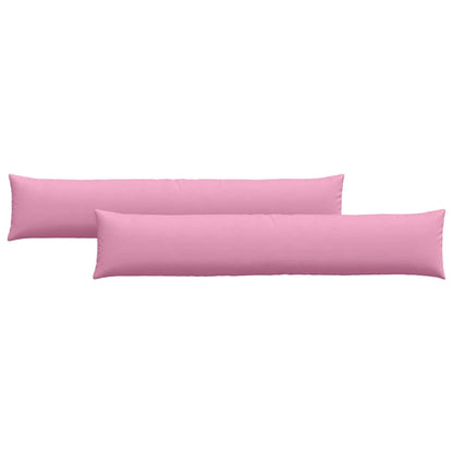 Cuscini da Divano 2 pcs Rosa 200 x 40 cm Tessuto | homemem39