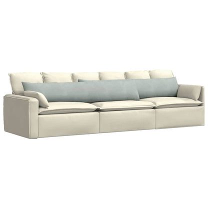 Cuscini da Divano 2 pcs Grigio chiaro 200 x 40 cm | homemem39
