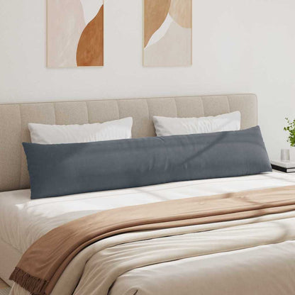 Cuscini da Divano 2 pcs Grigio scuro 200 x 40 cm | homemem39