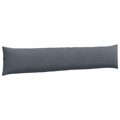 Cuscini da Divano 2 pcs Grigio scuro 200 x 40 cm