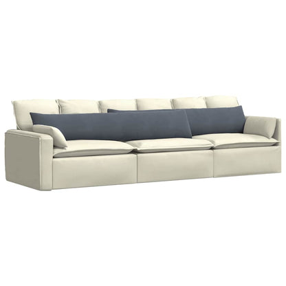 Cuscini da Divano 2 pcs Grigio scuro 200 x 40 cm | homemem39