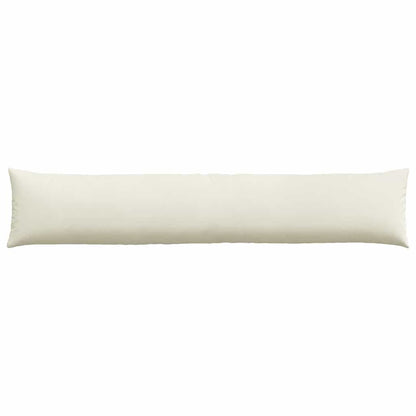 Cuscini da Divano 2 pcs Crema 200 x 40 cm Tessuto in Cords