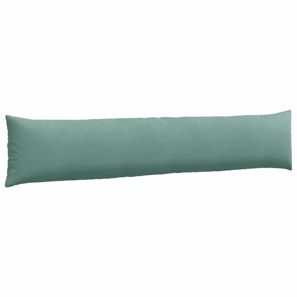 Cuscini da Divano 2 pcs Verde Mare 200 x 40 cm Tessuto in Cords | homemem39