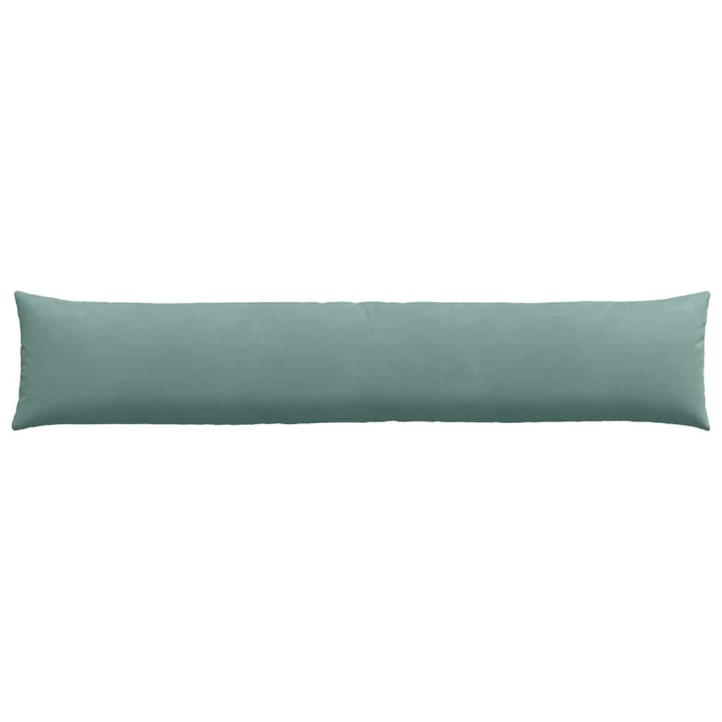 Cuscini da Divano 2 pcs Verde Mare 200 x 40 cm Tessuto in Cords | homemem39