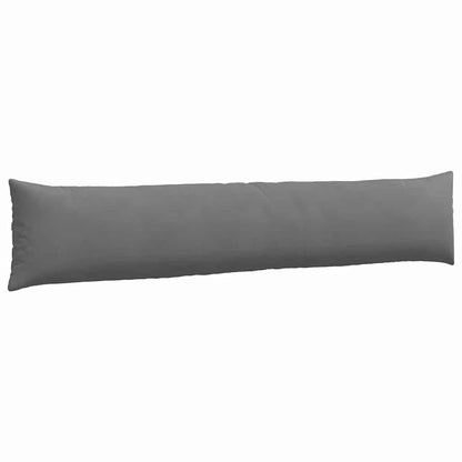Cuscini da Divano 2 pcs Grigio scuro 200 x 40 cm Tessuto | homemem39