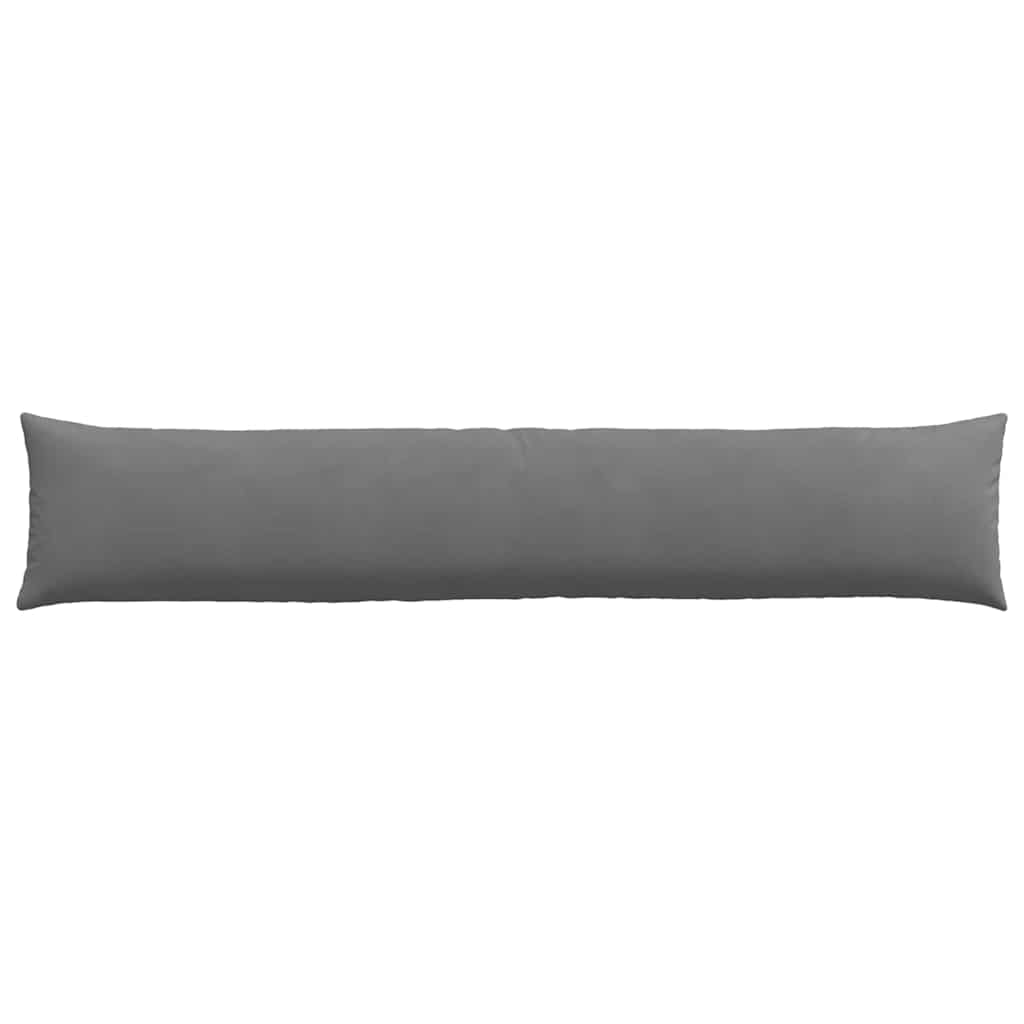 Cuscini da Divano 2 pcs Grigio scuro 200 x 40 cm Tessuto | homemem39
