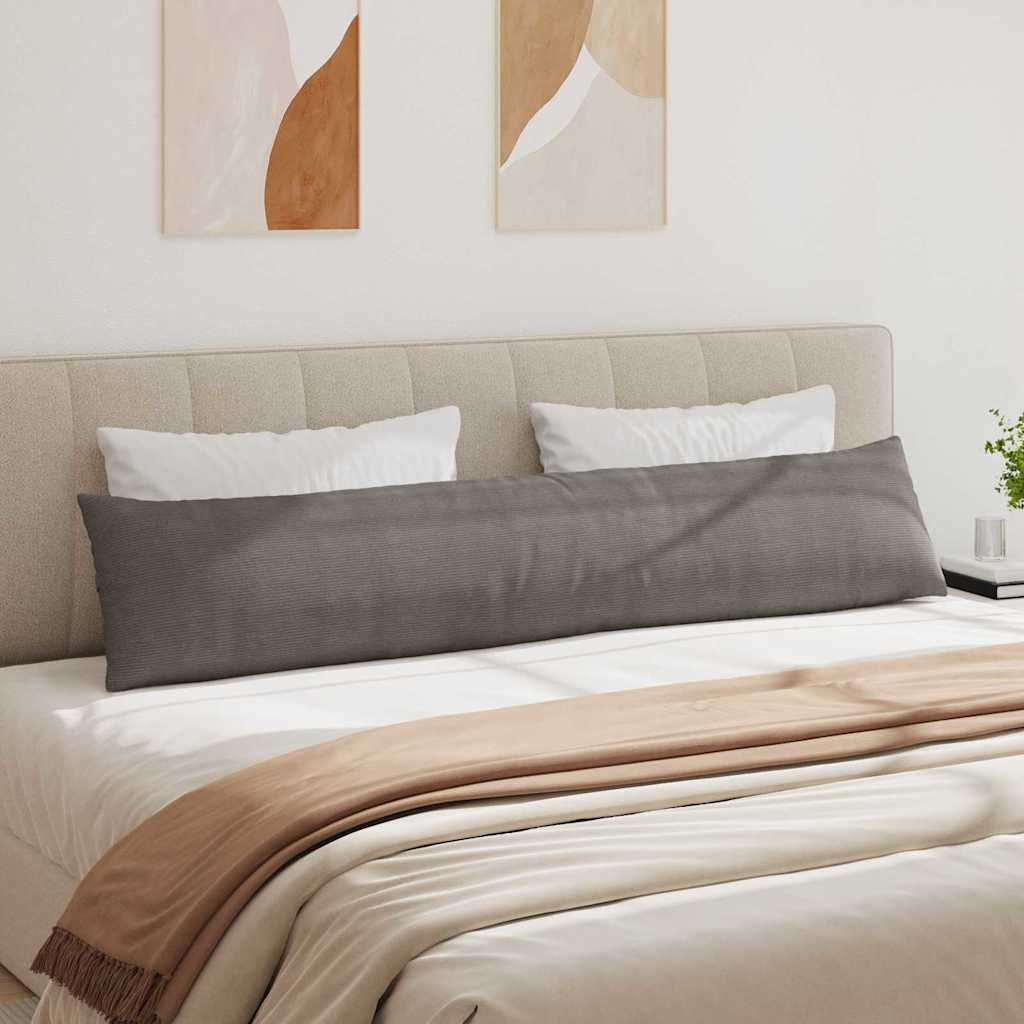 Cuscini da Divano 2 pcs Grigio chiaro 200 x 40 cm | homemem39