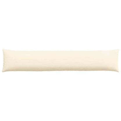 Cuscini da Divano 2 pcs Crema 200 x 40 cm Tessuto in Cords