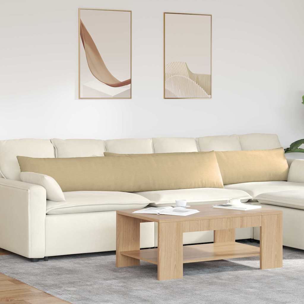 Cuscini da Divano 2 pcs Grigio Verde 200 x 40 cm | homemem39