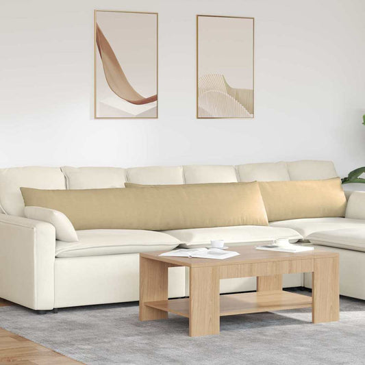 Cuscini da Divano 2 pcs Grigio Verde 200 x 40 cm | homemem39
