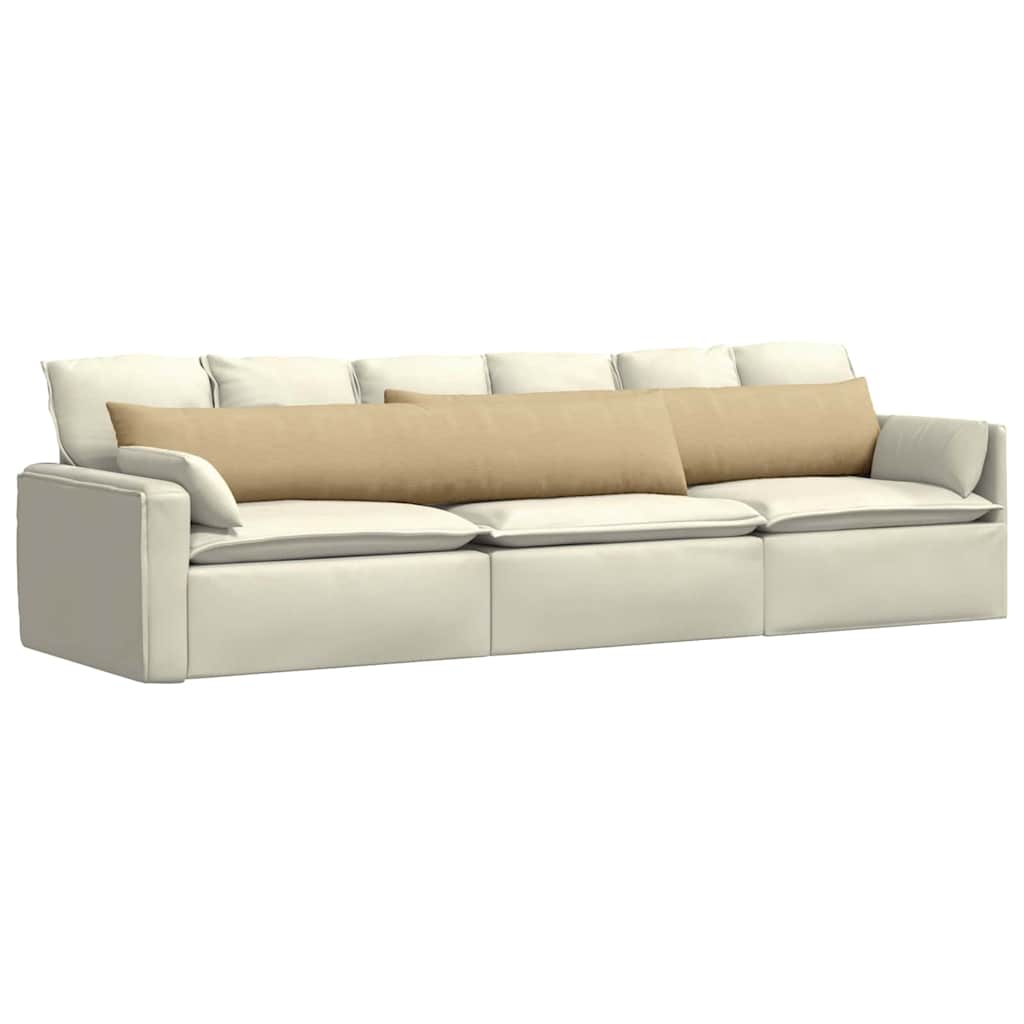 Cuscini da Divano 2 pcs Grigio Verde 200 x 40 cm | homemem39