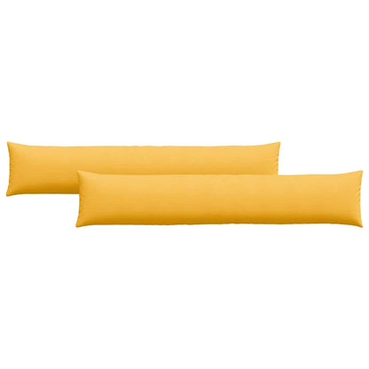 Cuscini da Divano 2 pcs Giallo Chiaro 200 x 40 cm | homemem39