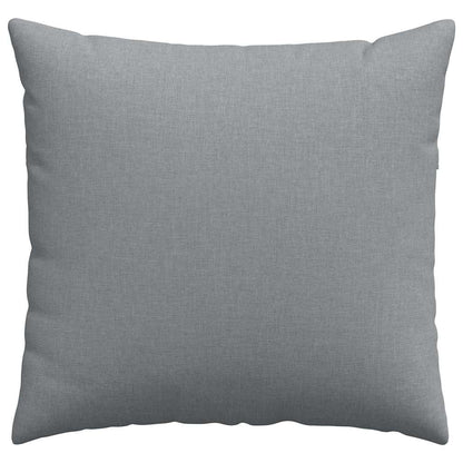 Cuscini da Divano 2 pcs Grigio chiaro 45 x 45 cm Tessuto | homemem39