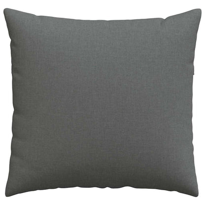 Cuscini da Divano 2 pcs Grigio scuro 45 x 45 cm Tessuto | homemem39