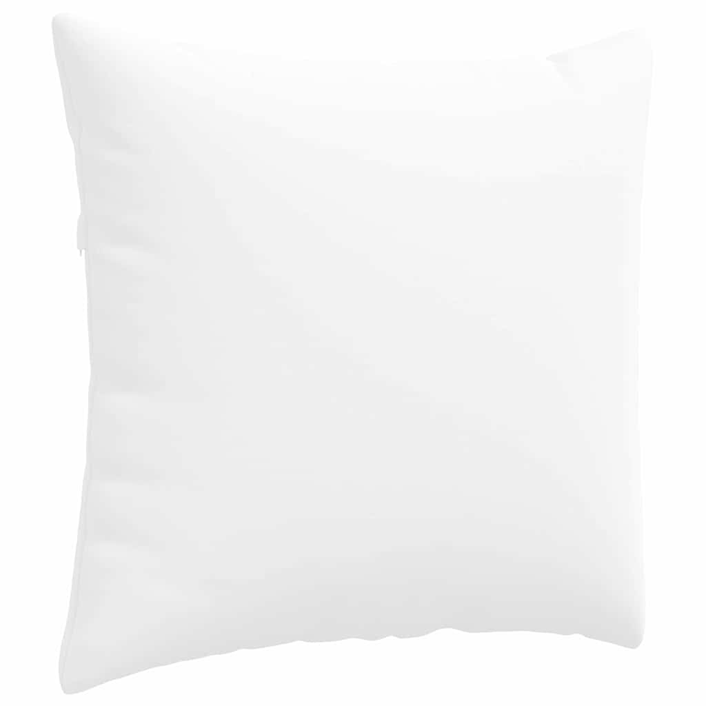 Cuscini da Divano 2 pcs Bianco 45 x 45 cm Tessuto | homemem39