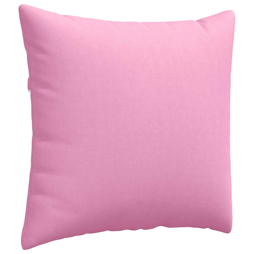 Cuscini da Divano 2 pcs Rosa 45 x 45 cm Tessuto | homemem39
